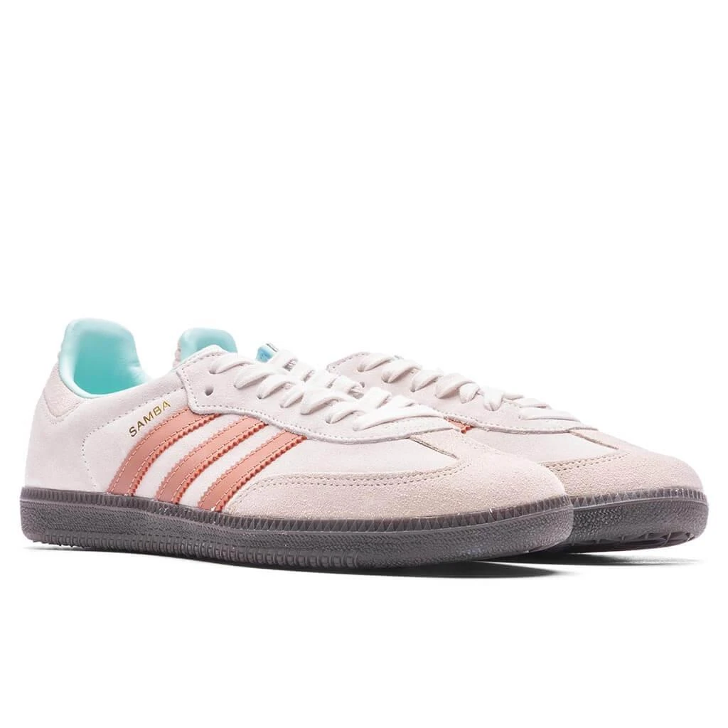 商品Adidas|Samba OG - White/Rose/Brown,价格¥751,第2张图片详细描述