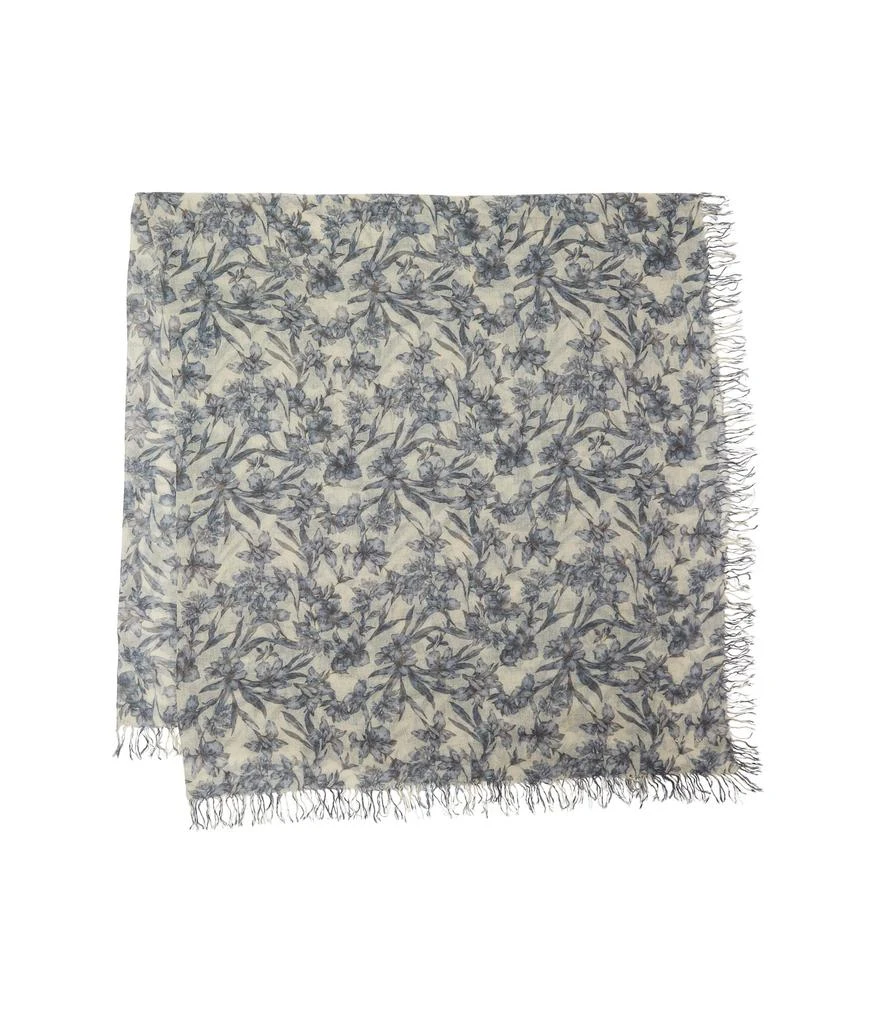 商品Chan Luu|Floral Print Cashmere and Silk Blend Scarf,价格¥730,第2张图片详细描述