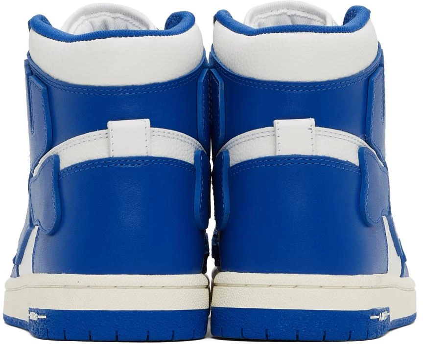 商品AMIRI|Blue & White Skel Top Hi Sneakers,价格¥3530,第4张图片详细描述