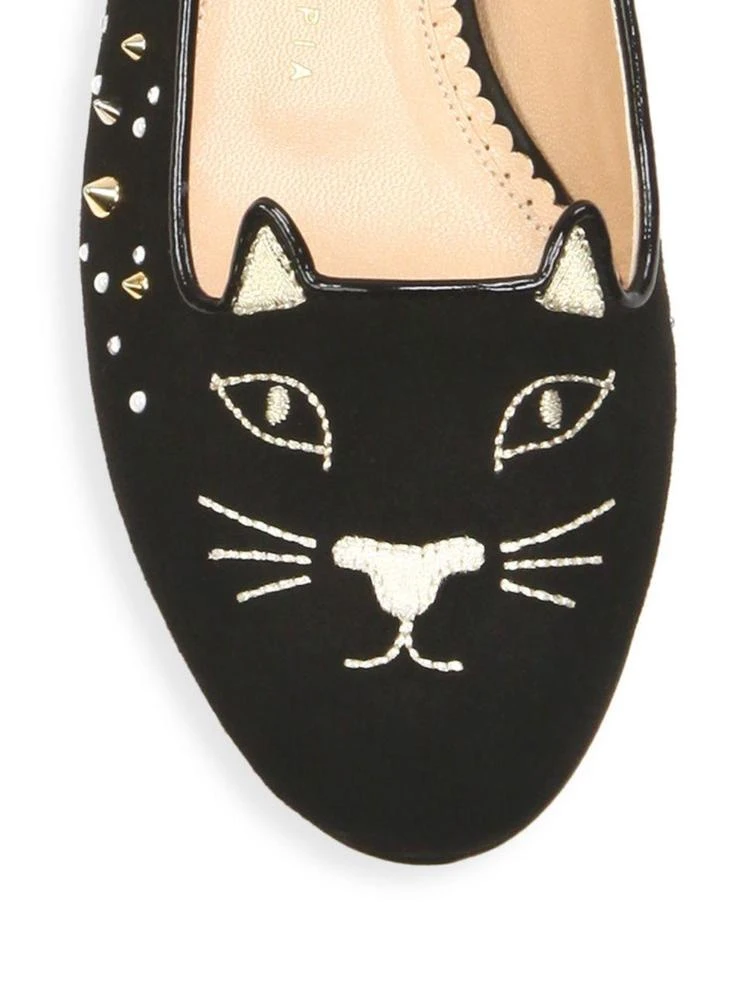 商品Charlotte Olympia|钻饰猫咪鞋,价格¥2237,第3张图片详细描述