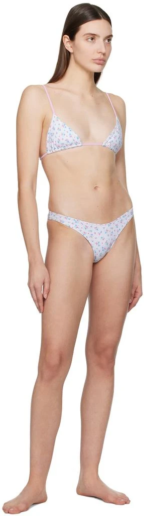 商品Frankies Bikinis|White & Pink Lumia Bikini Top,价格¥807,第4张图片详细描述