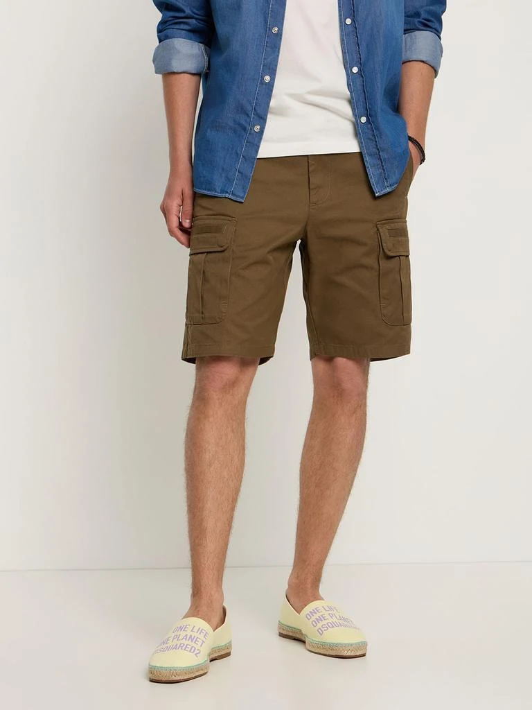 商品DSQUARED2|Organic Cotton Canvas Espadrilles,价格¥1937,第1张图片详细描述