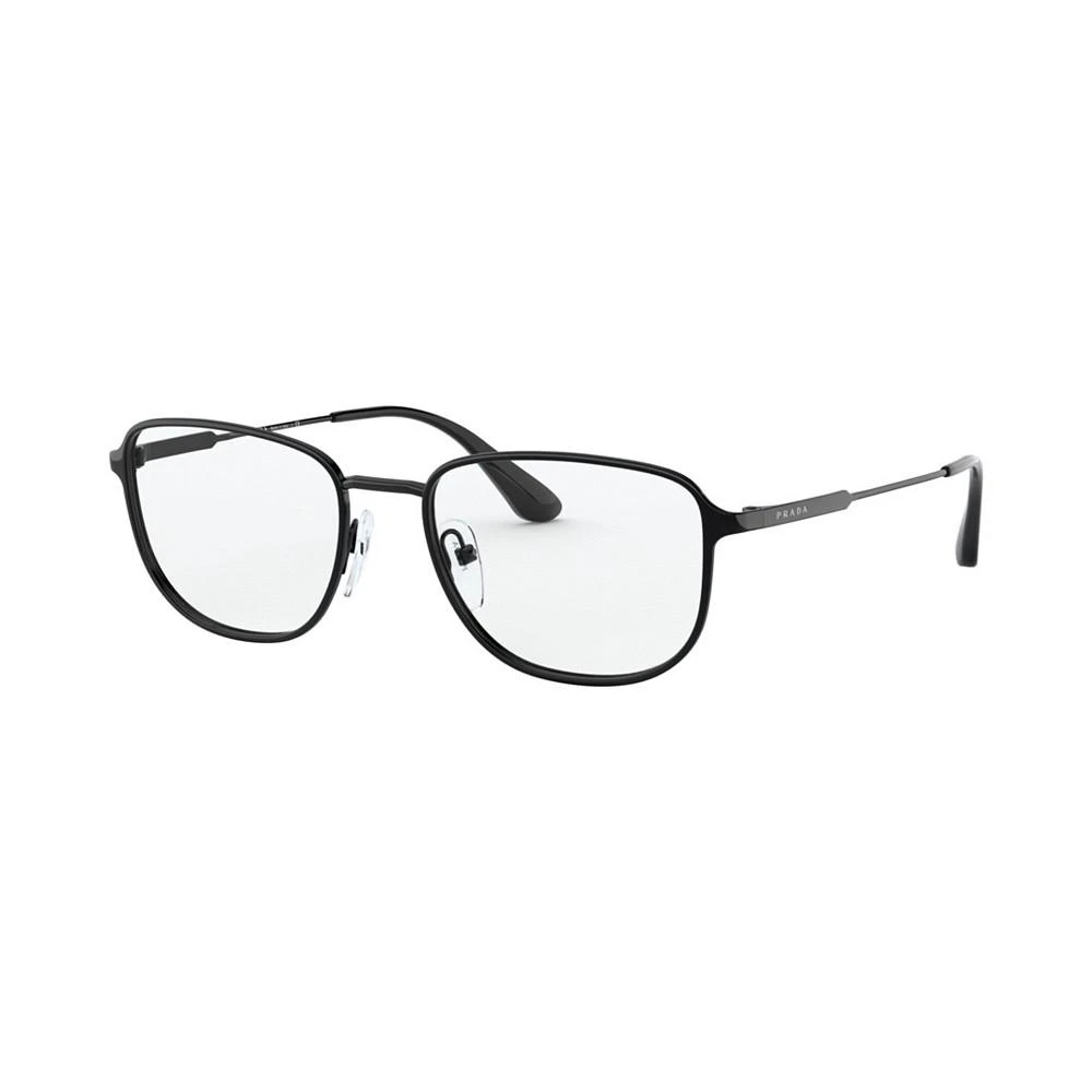 商品Prada|PR 58XV Men's Square Eyeglasses,价格¥1123,第1张图片