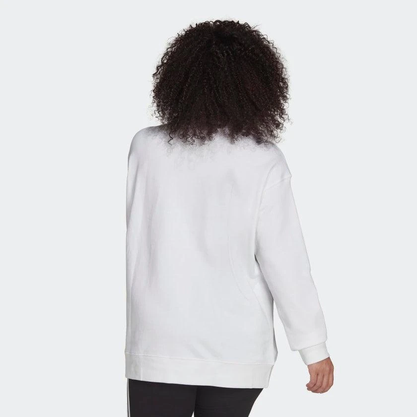 商品Adidas|Women's adidas Trefoil Crew Sweatshirt (Plus Size),价格¥240,第3张图片详细描述