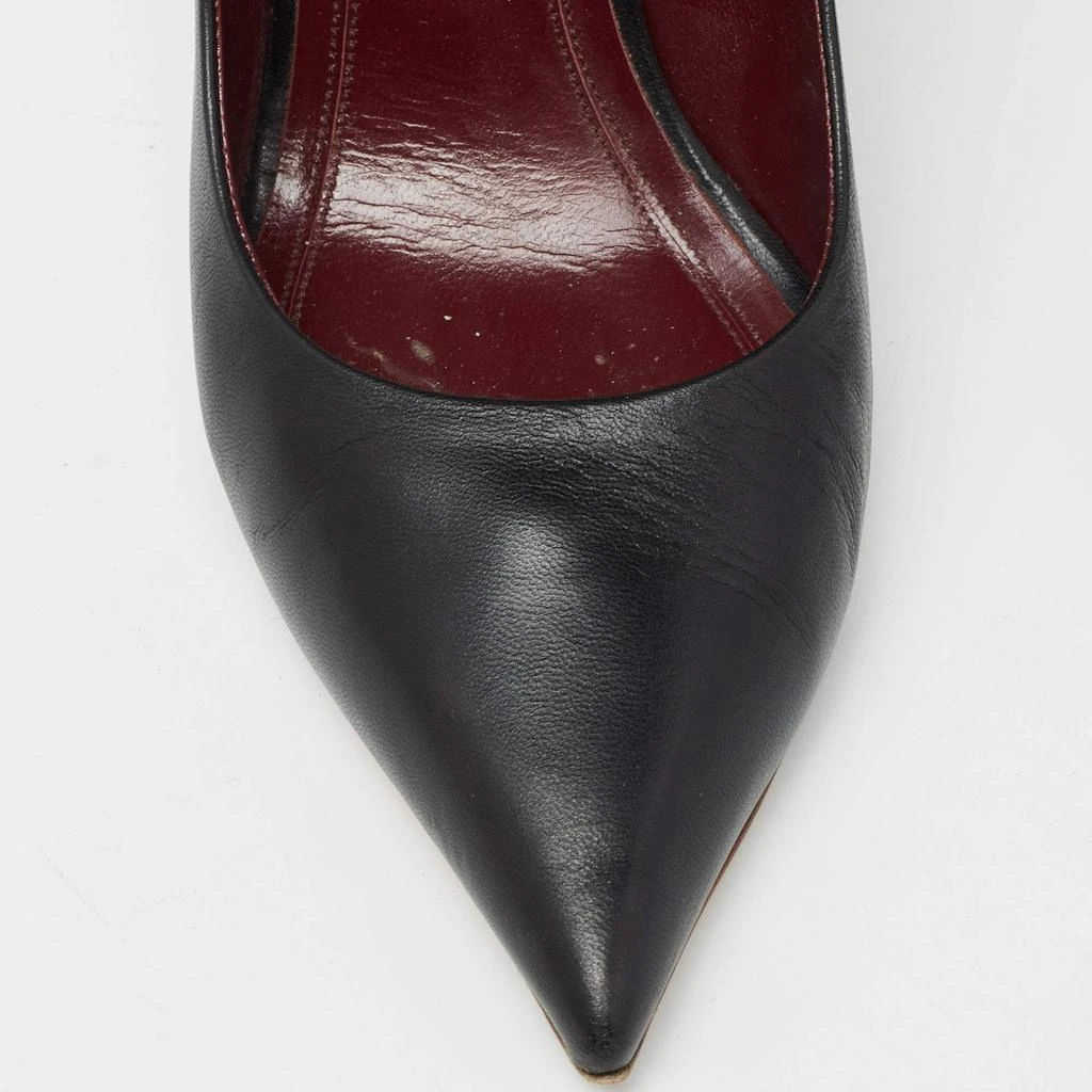 Celine Black Leather Pointed-Toe Pumps Size 38 商品