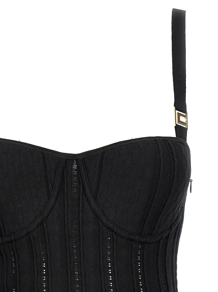 商品ELISABETTA FRANCHI|Knitted Dress Dresses Black,价格¥2119,第3张图片详细描述