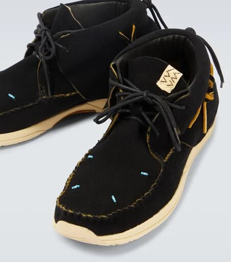 商品VisVim|Lhamo Folk suede boots,价格¥6634,第3张图片详细描述