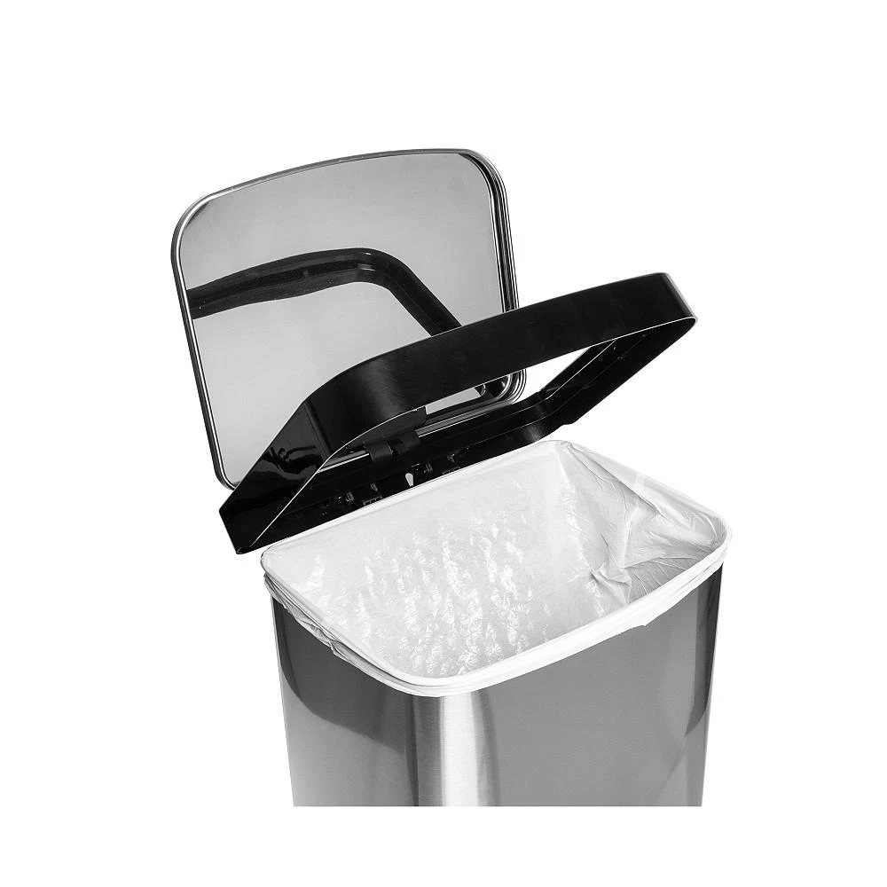 商品Honey Can Do|Large Stainless Steel Step Trash Can with Lid,价格¥1635,第3张图片详细描述