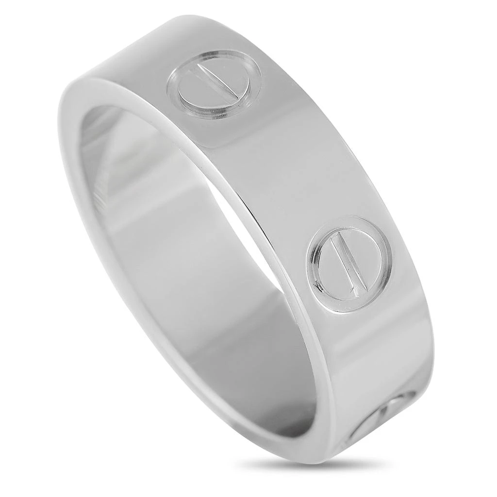 商品[二手商品] Cartier|Cartier LOVE Platinum Band Ring,价格¥14497,第1张图片