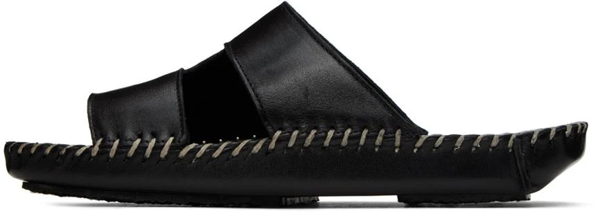 商品Hereu|Black Torniol Flat Sandals,价格¥1076,第3张图片详细描述