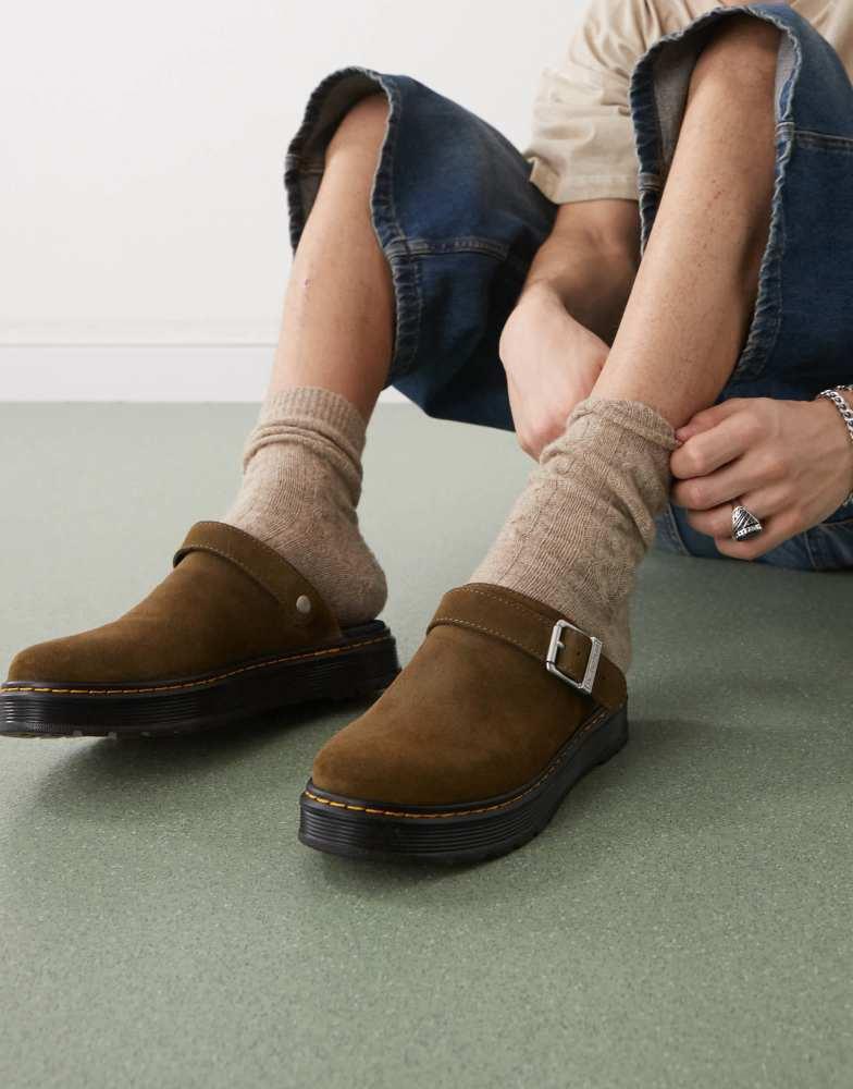 (Dr.Martens) ★ Brookline Mule ★ GREY & KHAKI Dr. Martens Brookline Mule - Light Tan | JourneysCanada