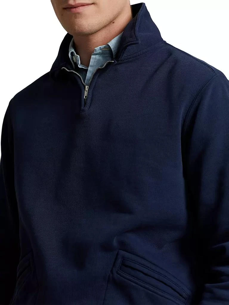 商品Ralph Lauren|Half-Zip Fleece Long-Sleeve Polo Sweatshirt,价格¥1681,第5张图片详细描述