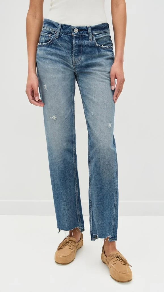 商品MOUSSY VINTAGE|Mv Bethpage Straight-Low Jeans,价格¥2679,第1张图片