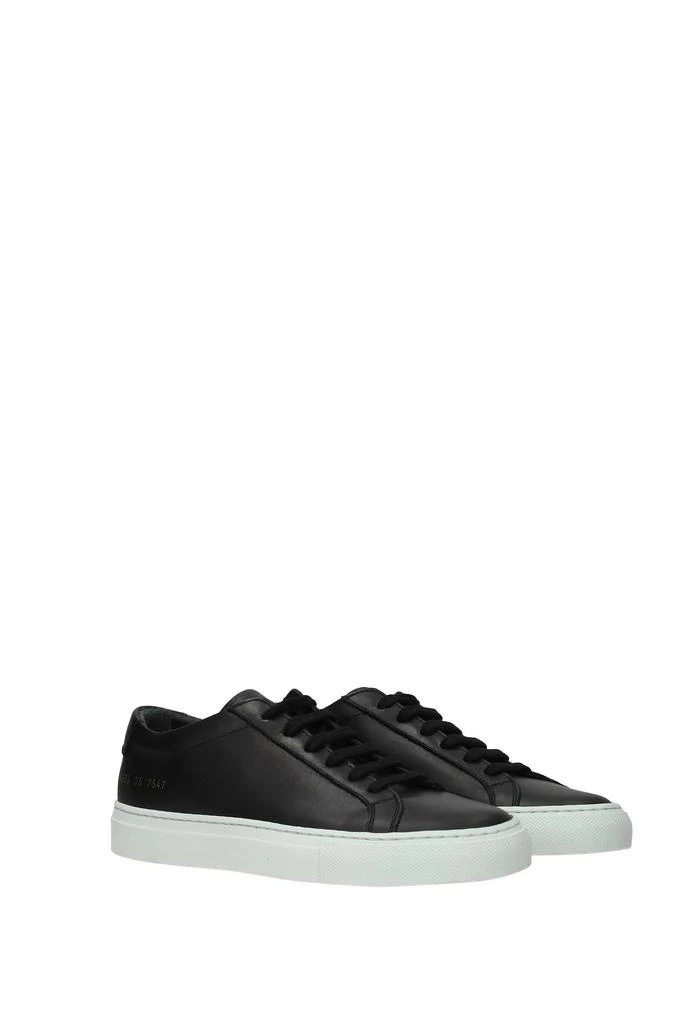 商品Common Projects|Sneakers Leather Black White,价格¥1319,第2张图片详细描述