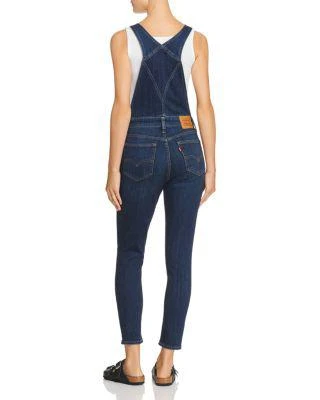 商品Levi's|Skinny Denim Overalls in Over And Out,价格¥571,第2张图片详细描述
