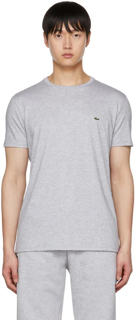 商品Lacoste|Gray Classic T-Shirt,价格¥221,第1张图片