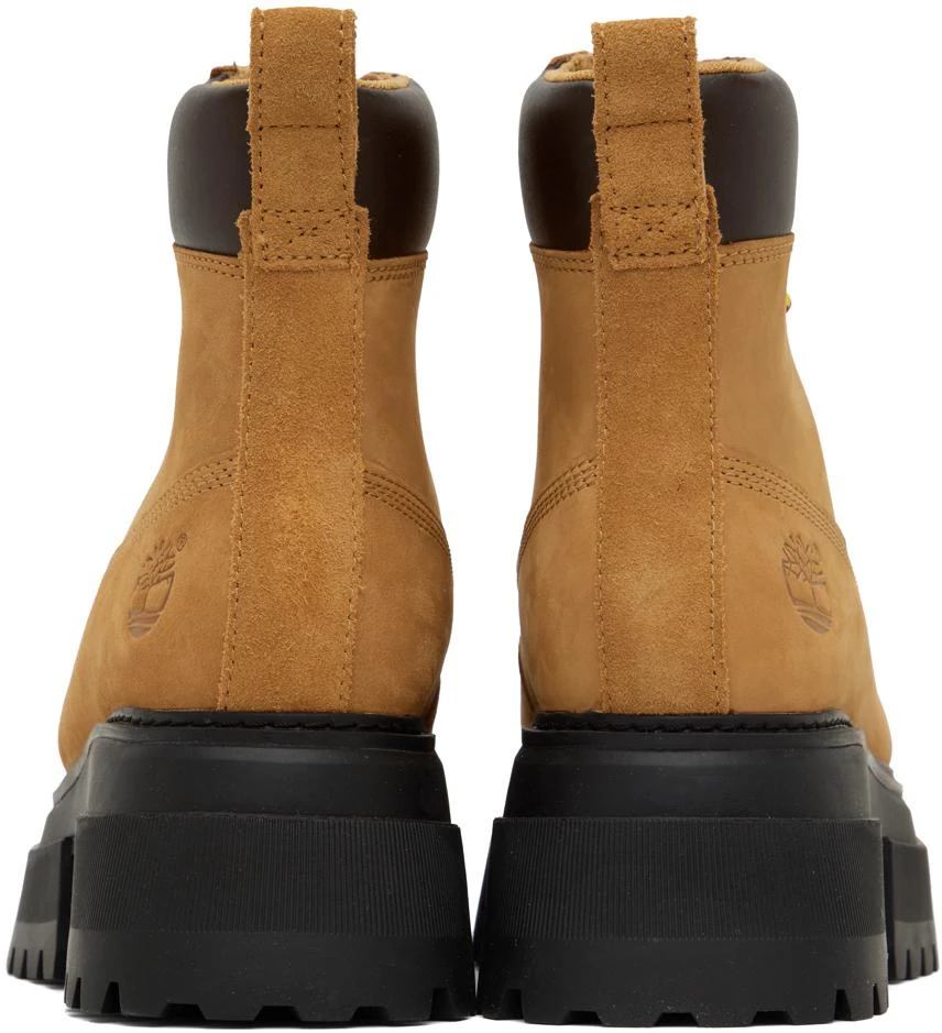 商品Timberland|Tan 'Timberland Sky' Ankle Boots,价格¥521,第2张图片详细描述