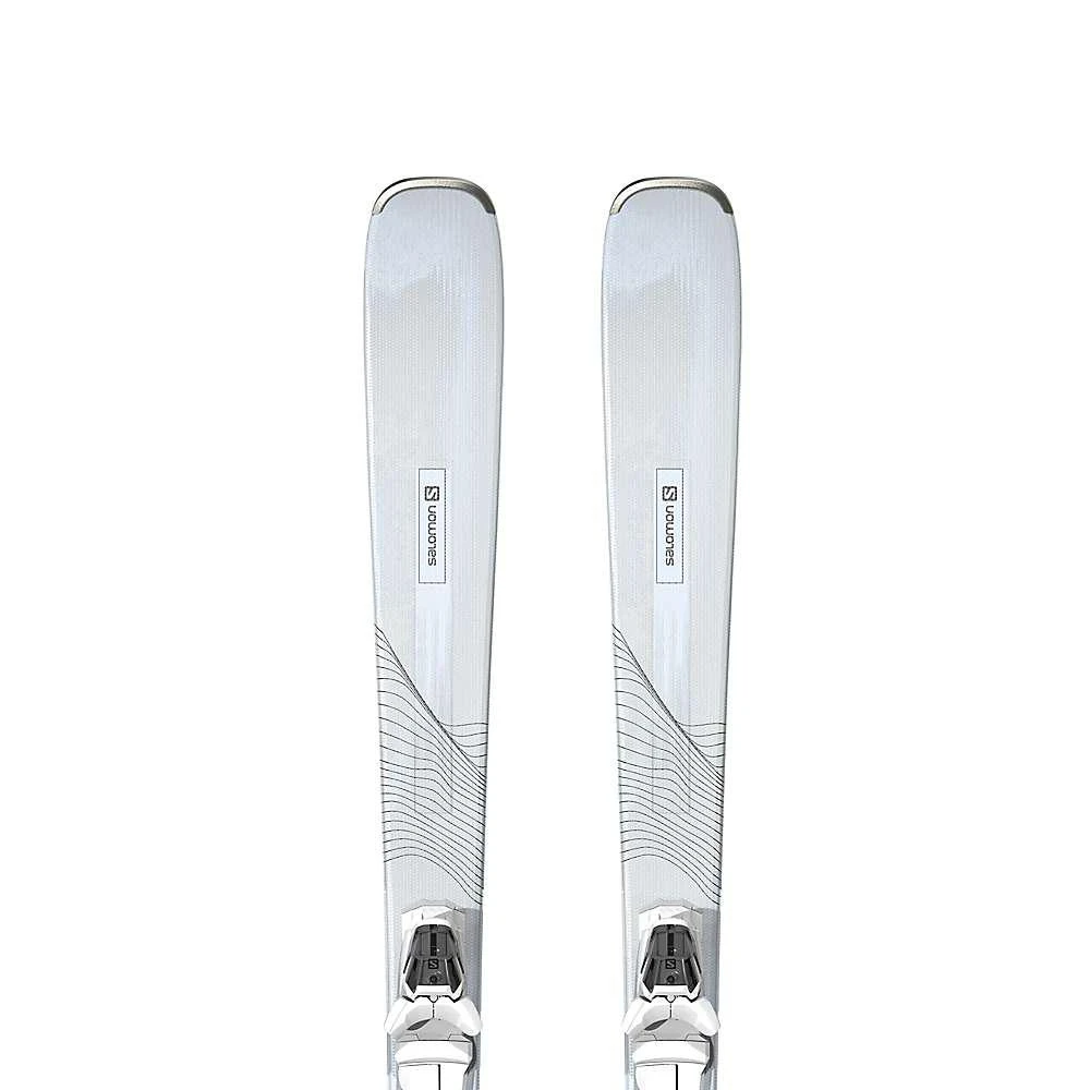商品Salomon|Salomon Women's E Stance 80 + M10 GW L80 Alpine Ski Set,价格¥2880,第3张图片详细描述