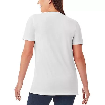 Member’s Mark Ladies 2-Pack Essential Short Sleeve V Neck Tee 商品