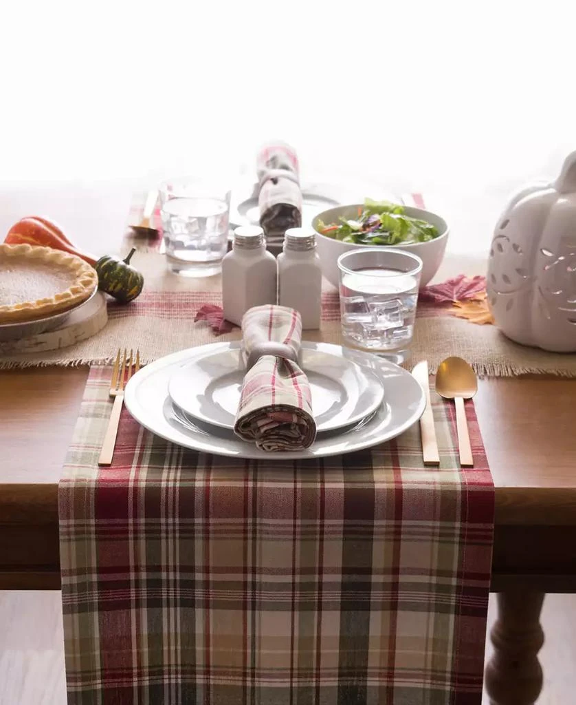 Give Thanks Plaid Table Runner 商品