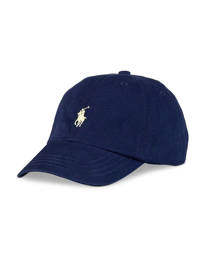 商品Ralph Lauren|Ralph Lauren Boys' Classic Twill Baseball Cap - Little Kid, Big Kid,价格¥263,第1张图片