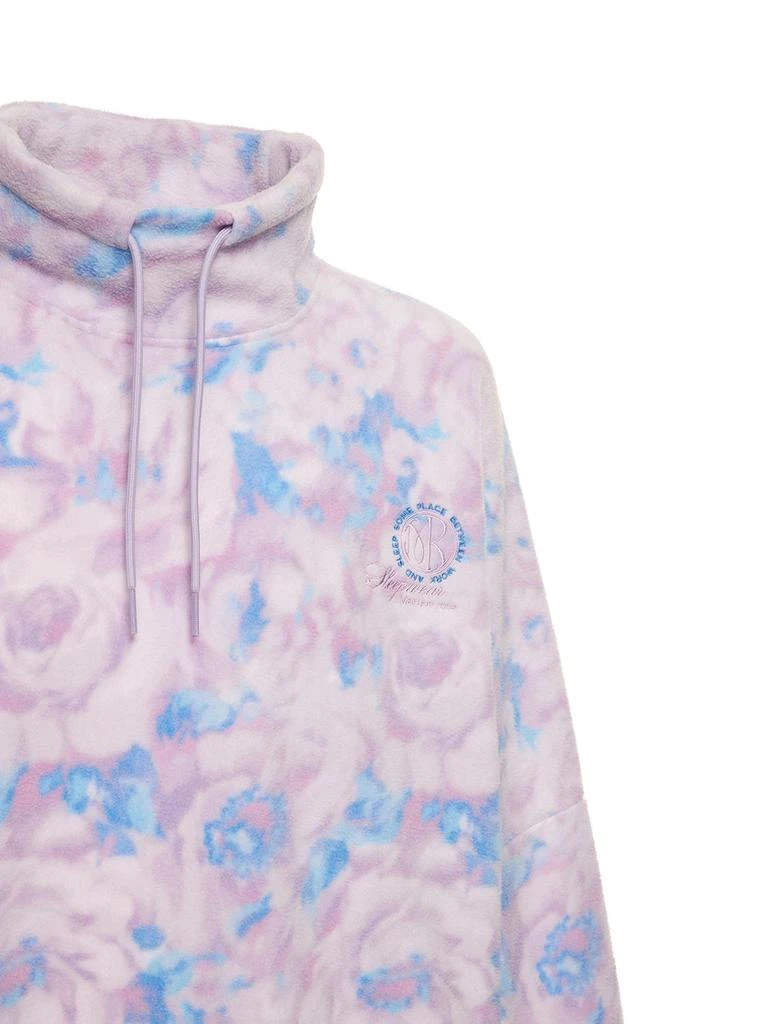 商品Martine Rose|Floral Print High Collar Fleece Jacket,价格¥1339,第3张图片详细描述