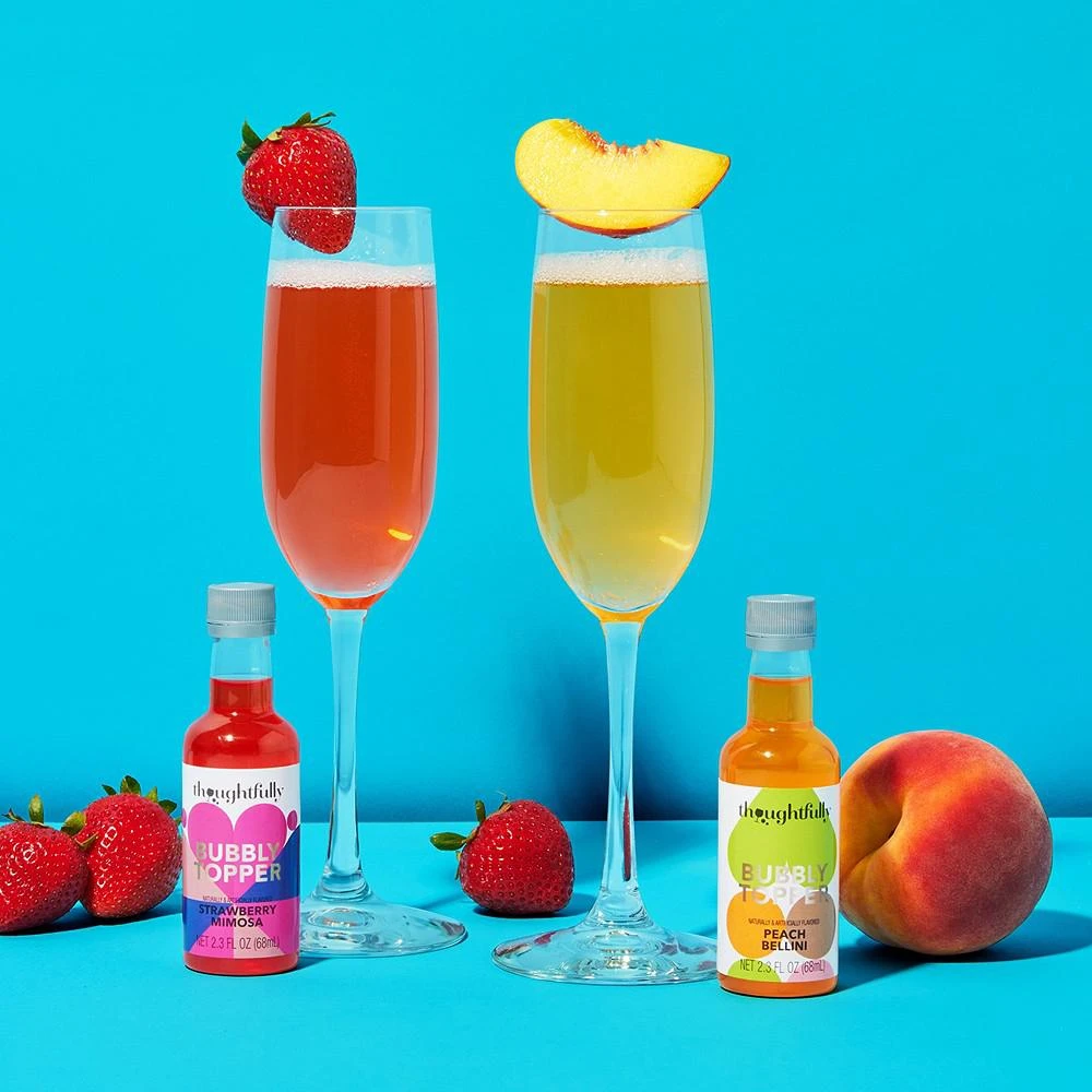 商品Thoughtfully|Cocktails, Champagne Toppers Gift Set, Set of 5 Contains NO Alcohol,价格¥224,第2张图片详细描述