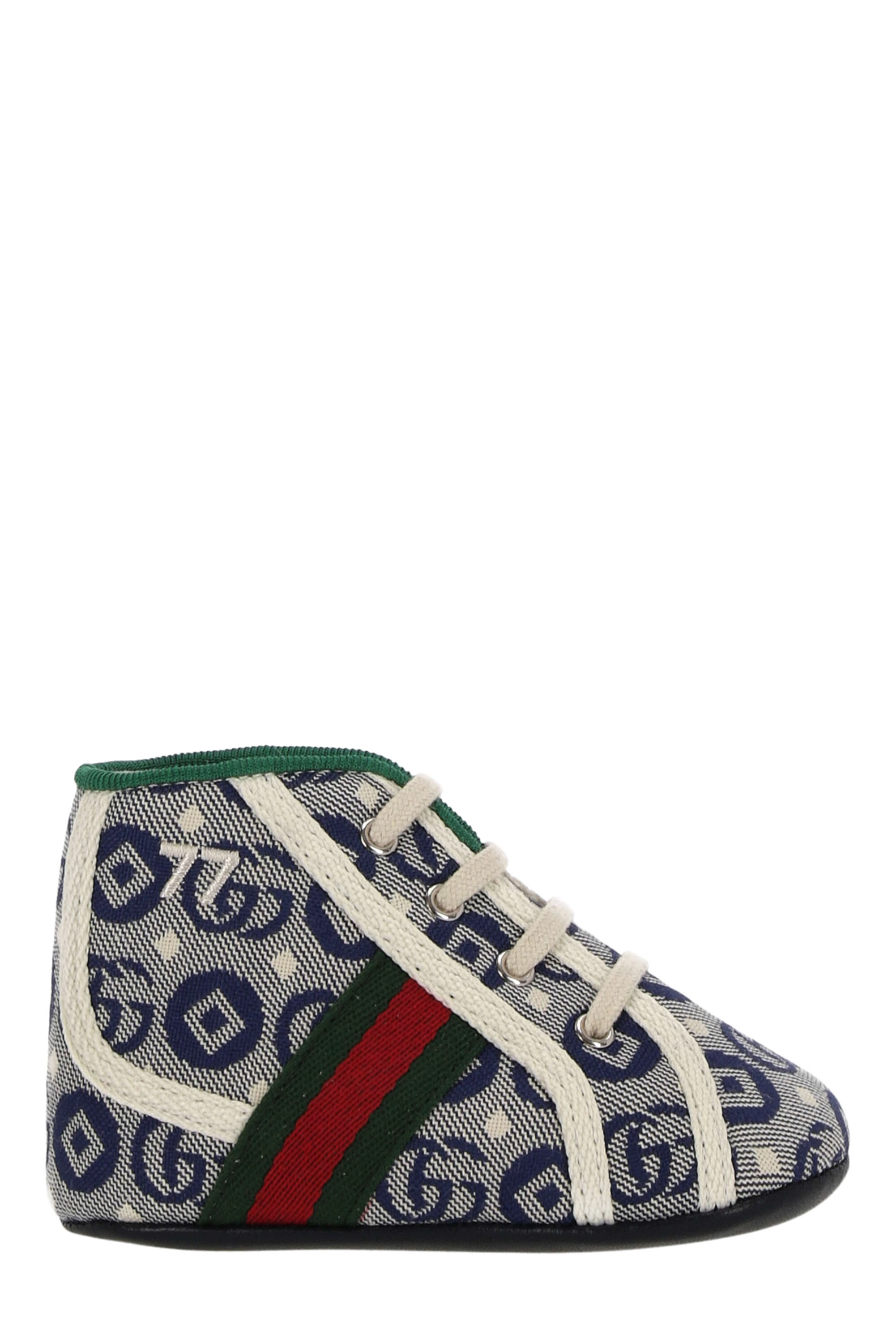 商品Gucci|Gucci 男童运动鞋 663413U4G404462 黑色,价格¥2883,第3张图片详细描述