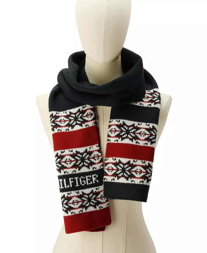 Men's Snowflake Fair Isle Scarf 商品