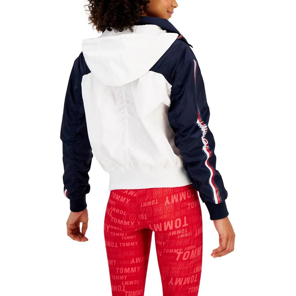 商品Tommy Hilfiger|Tommy Hilfiger Womens Light Weight Hooded Windbreaker Jacket,价格¥620,第2张图片详细描述