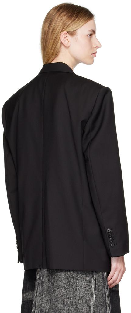 Black Oversized Suit Blazer商品第3张图片规格展示