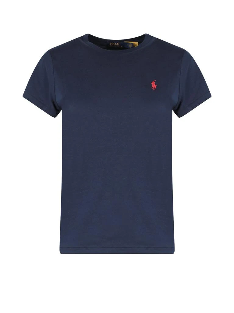 商品Ralph Lauren|Polo Ralph Lauren Pony Embroidered Crewneck T-Shirt,价格¥452,第1张图片