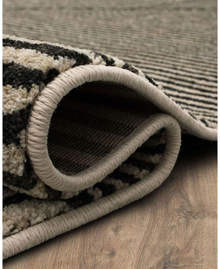 商品Bobby Berk by Karastan|Series 3 Linea Runner Area Rug, 2'4" x 7'10",价格¥3243,第5张图片详细描述