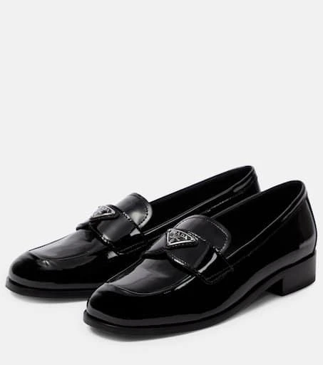 商品Prada|Patent leather loafers,价格¥10103,第5张图片详细描述