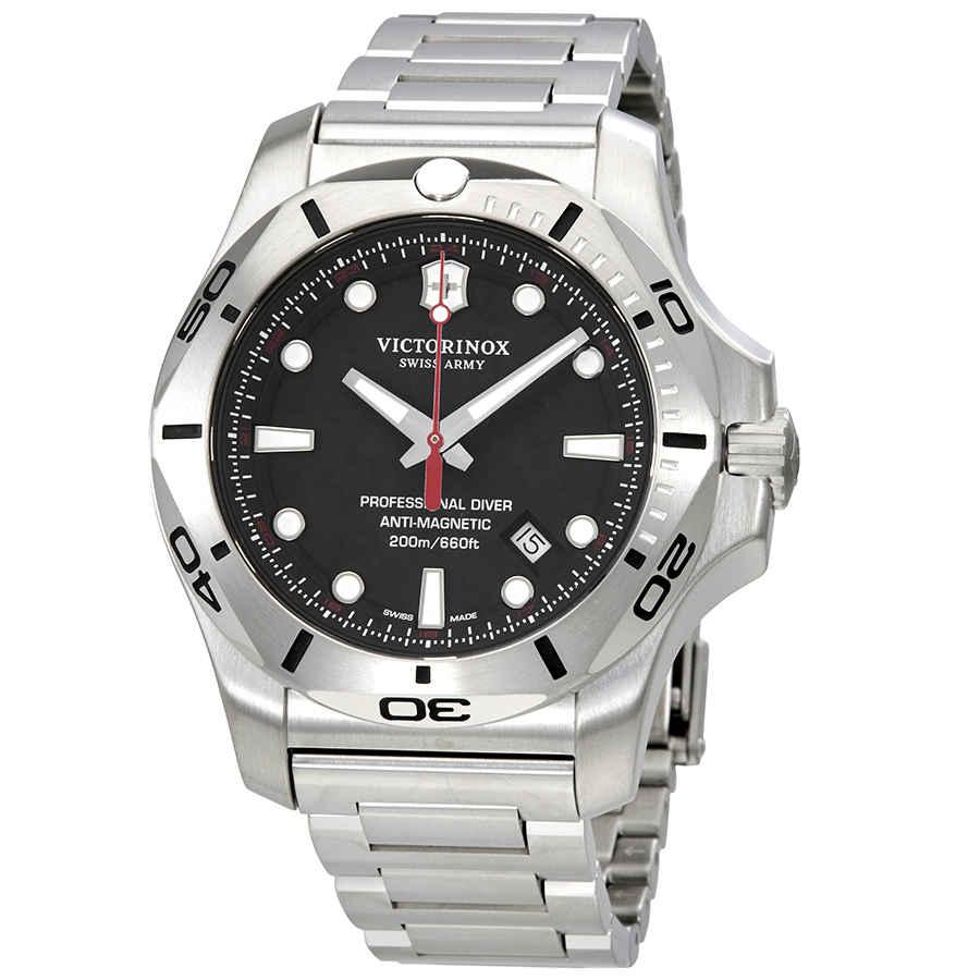 Victorinox I.N.O.X. Professional Diver Black Dial Mens Watch 241781商品第1张图片规格展示