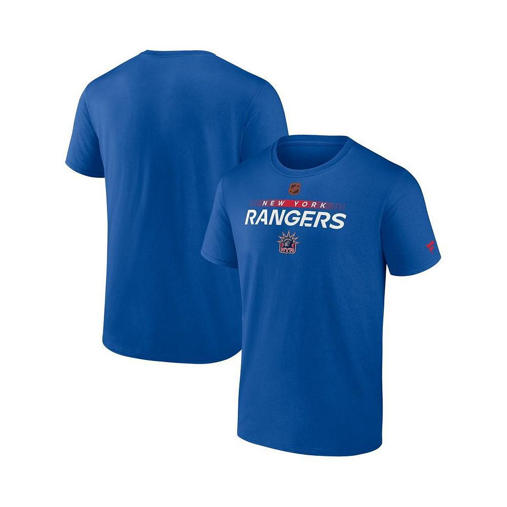商品Fanatics|Men's Branded Royal New York Rangers Special Edition 2.0 Authentic Pro T-shirt,价格¥216,第1张图片