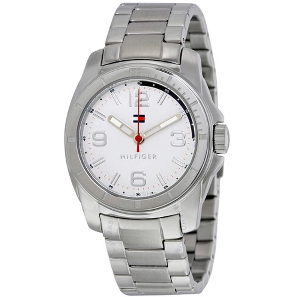 Tommy Hilfiger Men's Communion White Dial Watch商品第1张图片规格展示