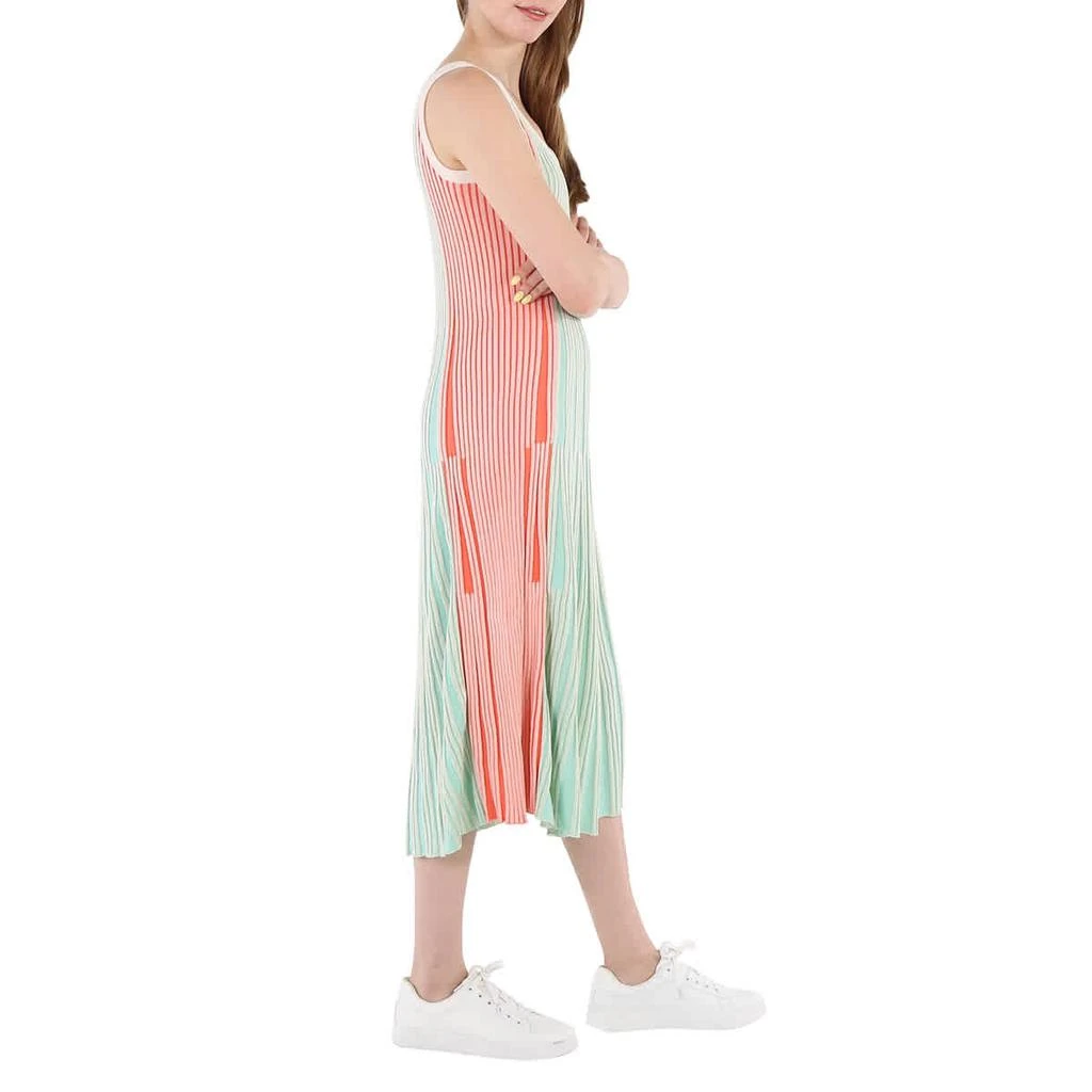 商品Kenzo|Multicolor Pleated Scoop-Neck Midi Dress,价格¥1250,第2张图片详细描述