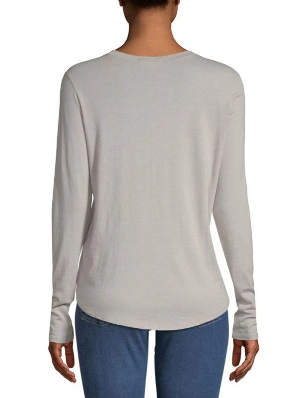 商品Vince|Little Boy Long-Sleeve Crewneck T-Shirt,价格¥321,第2张图片详细描述