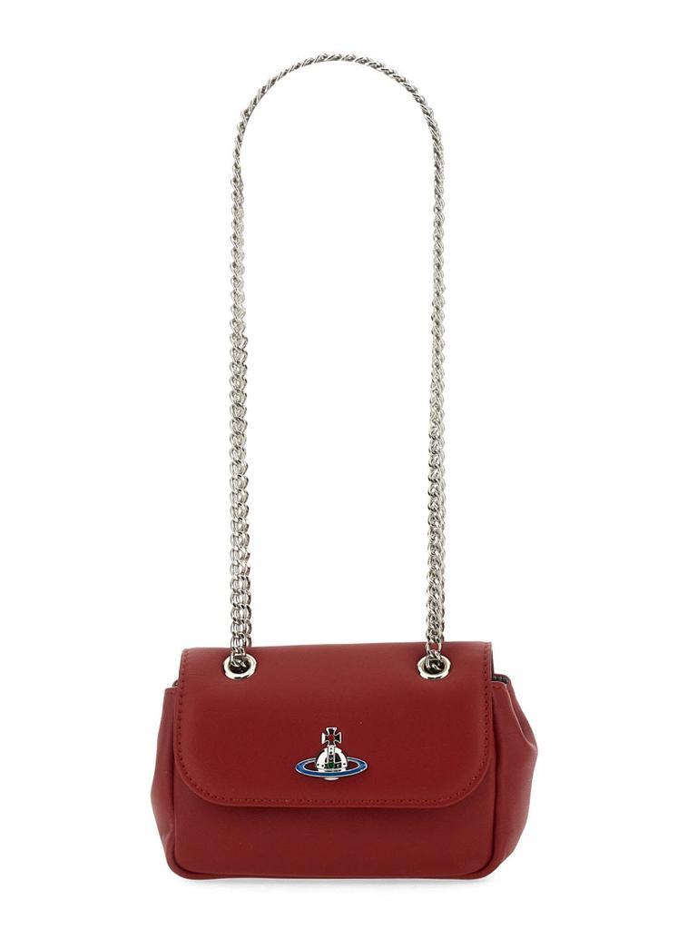 商品Vivienne Westwood|VICTORIA SMALL BAG WITH CHAIN,价格¥1297,第1张图片
