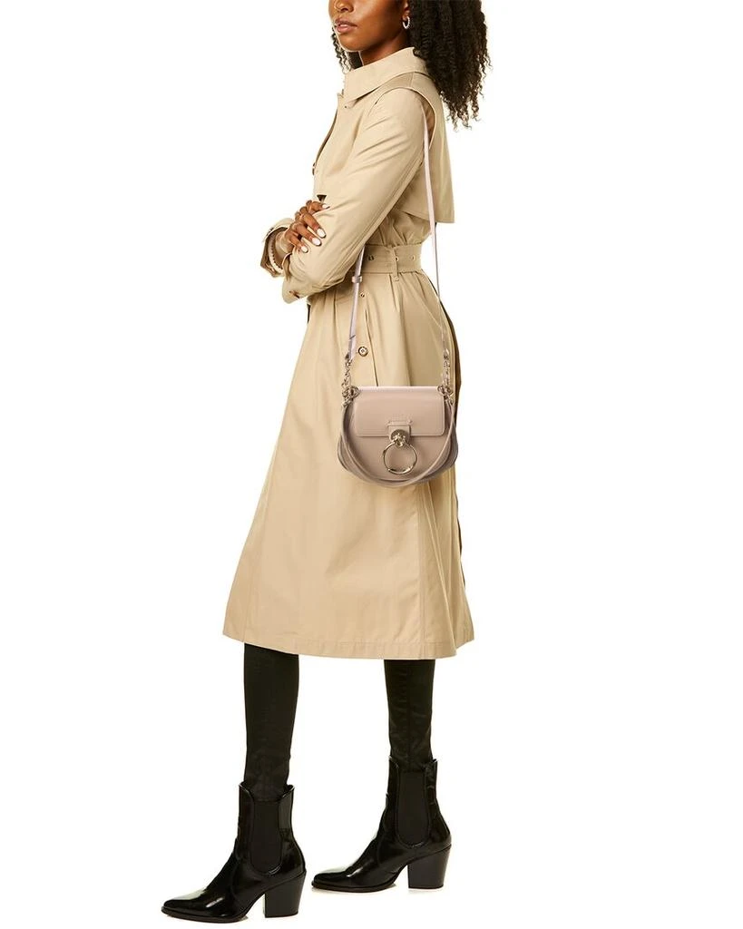 商品Chloé|Chloe Tess Small Leather & Suede Shoulder Bag,价格¥8518,第4张图片详细描述