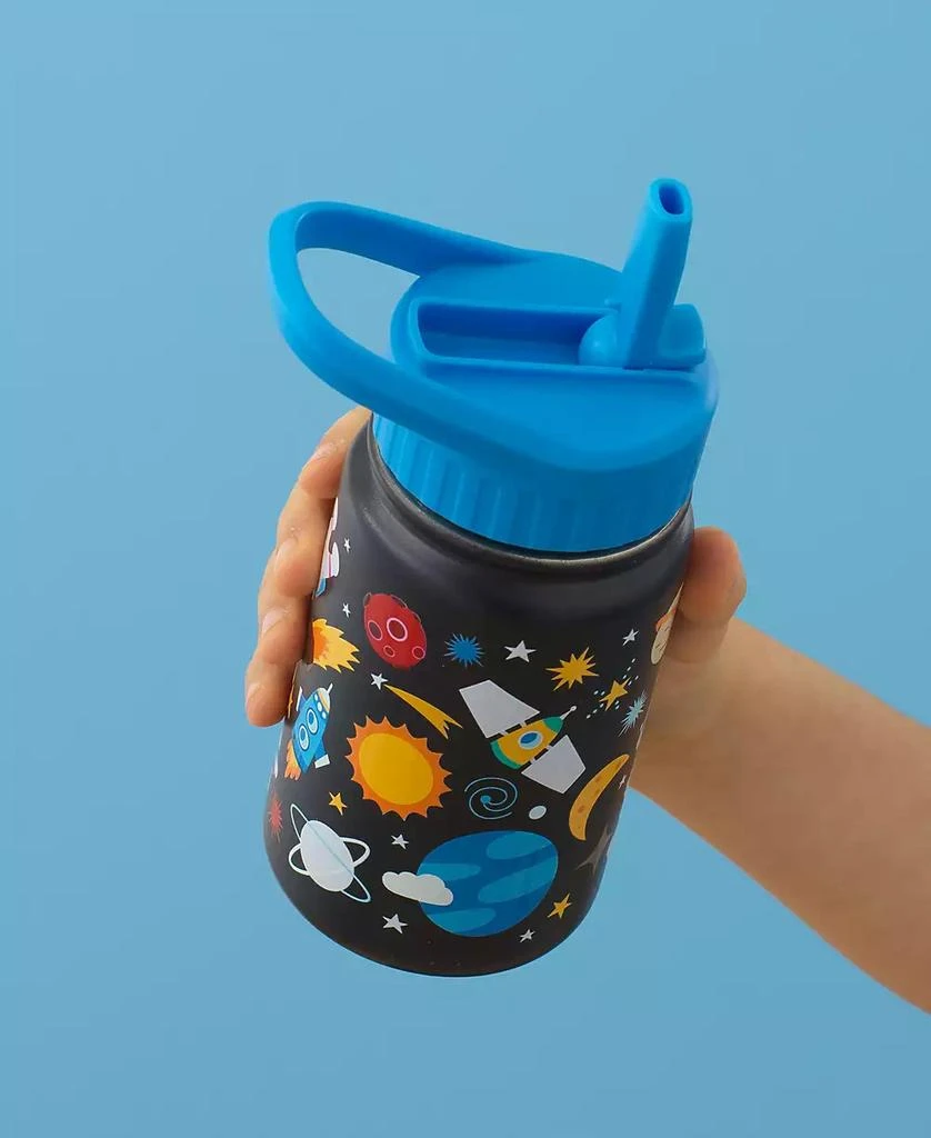 商品JoyJolt|Kids Stainless Steel Water Bottle with Straw Lid, 12oz,价格¥247,第4张图片详细描述