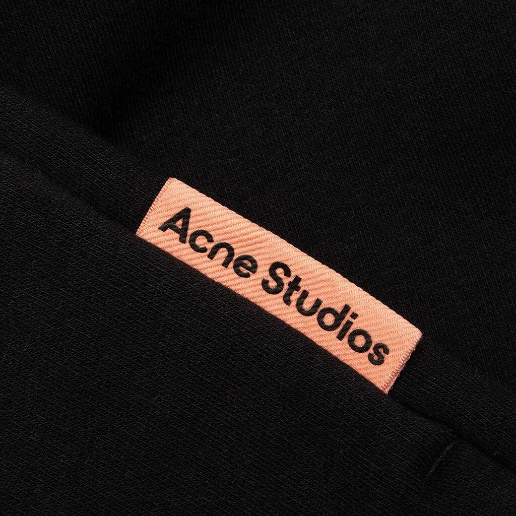 商品Acne Studios|Pink Label Hooded Sweatshirt - Black,价格¥1803,第3张图片详细描述