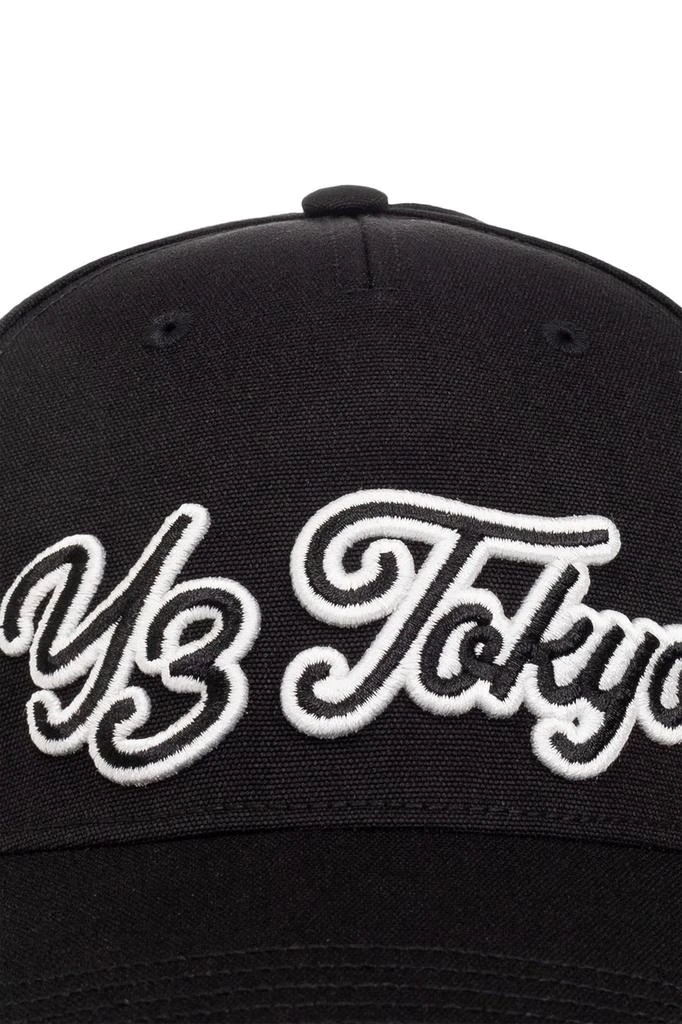 商品Y-3|Y-3 Logo-Embroidered Curved Wide Brim Baseball Cap,价格¥356,第3张图片详细描述