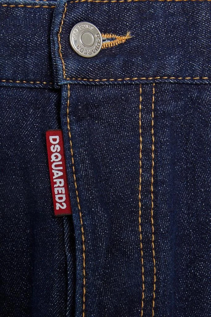 商品DSQUARED2|Slim-leg appliquéd denim jeans,价格¥816,第4张图片详细描述