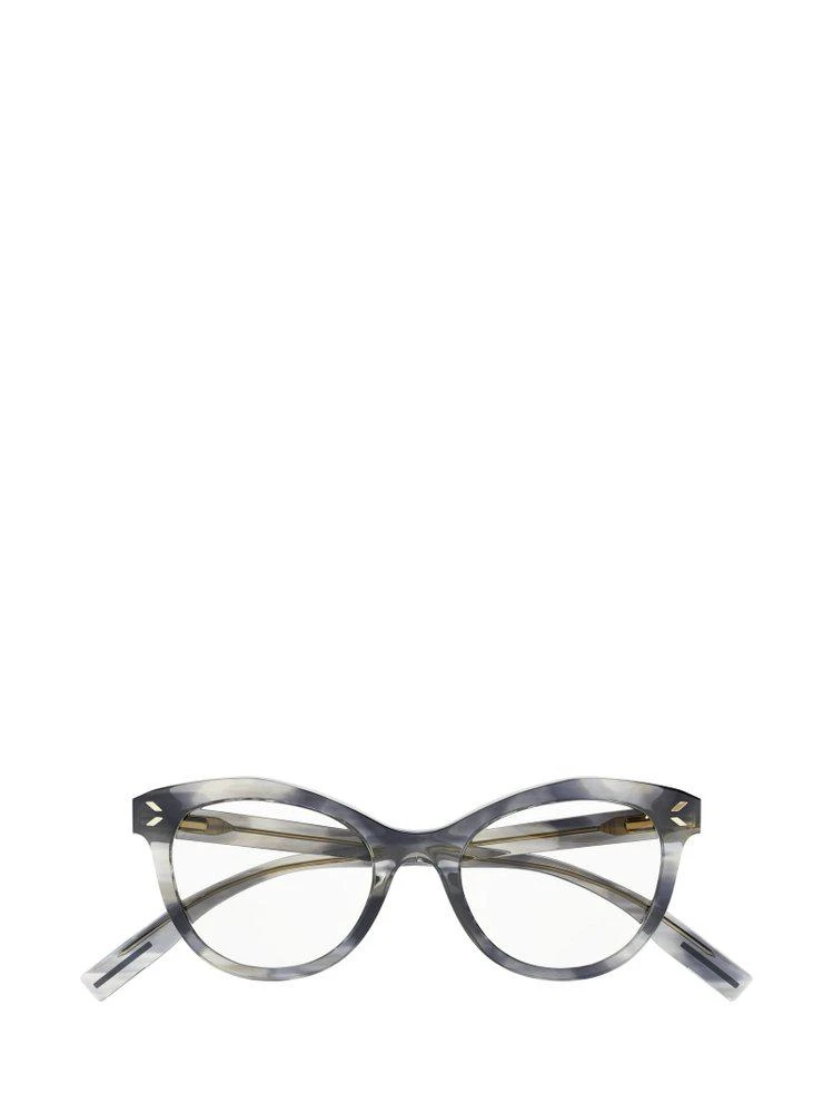 商品Alexander McQueen|Alexander McQueen Eyewear Cat-Eye Frame Glasses,价格¥778,第1张图片