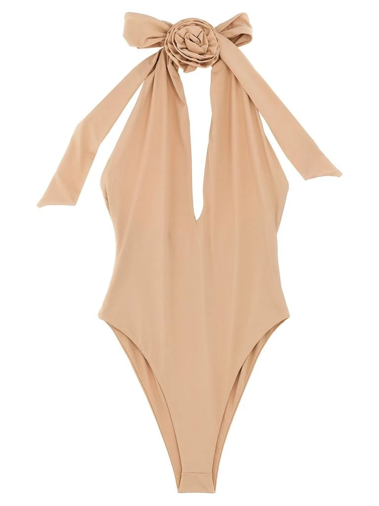 商品Magda Butrym|Magda Butrym V-Neck One-Piece Swimsuit,价格¥3584,第1张图片