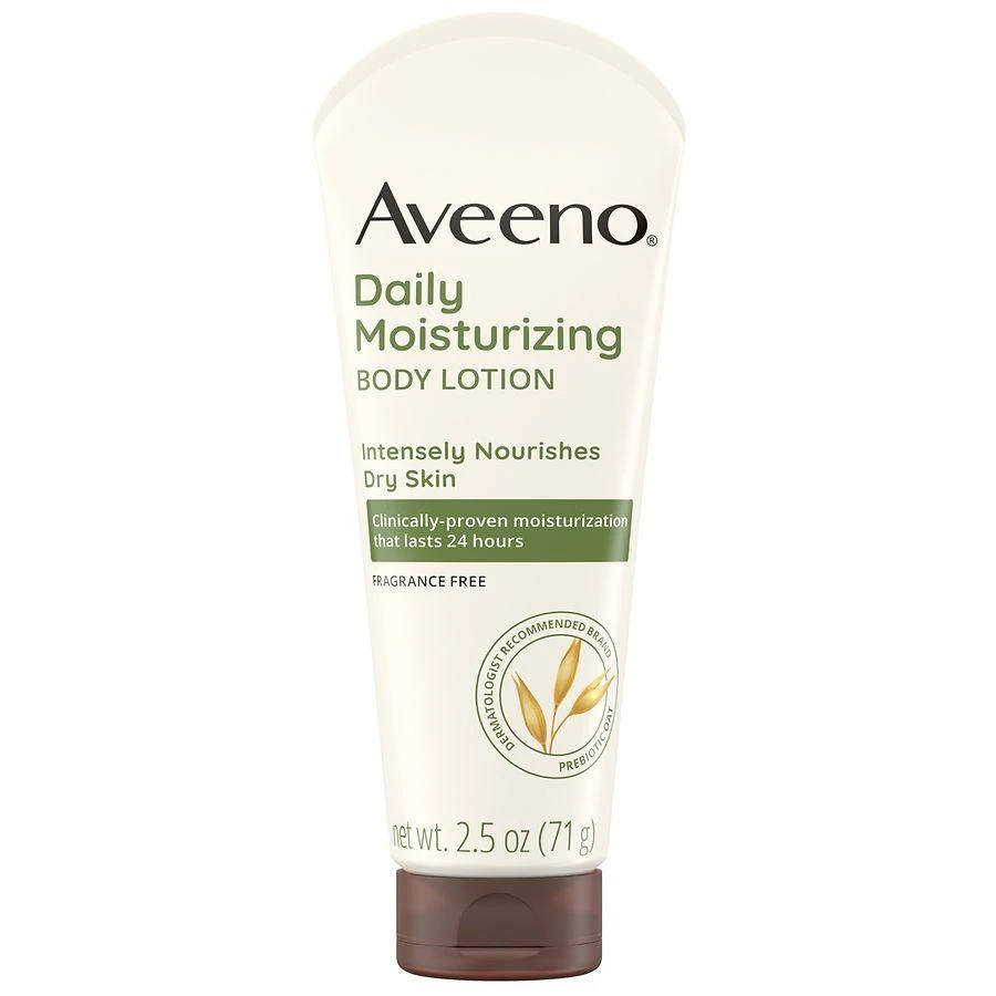 商品Aveeno|Daily Moisturizing Lotion with Oat for Dry Skin, Travel Size,价格¥36,第3张图片详细描述