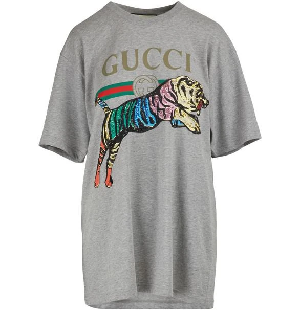 商品Gucci|老虎LogoT恤,价格¥6447,第1张图片