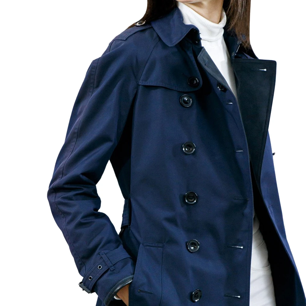 BURBERRY 海军蓝色女士风衣 3946321 商品
